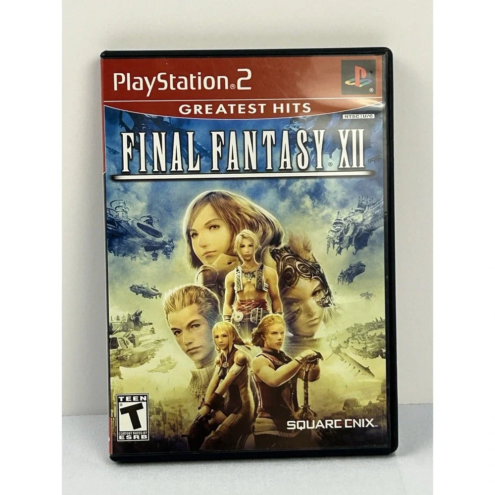 Final Fantasy XII PS2 Greatest Hits Complete CIB RPG Game Untested Playstation 2